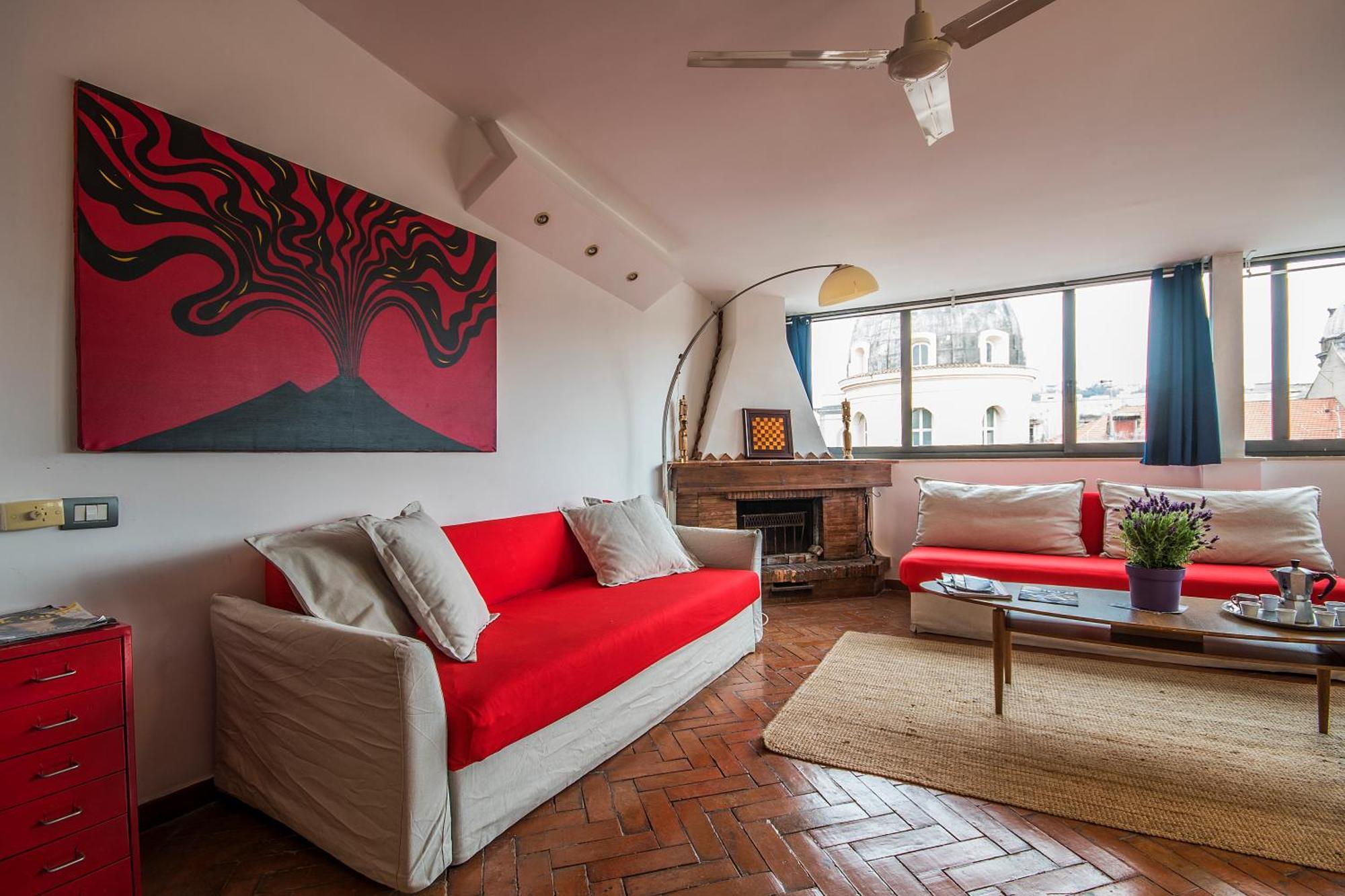 Appartement Historical With Panoramic Terrace Napels