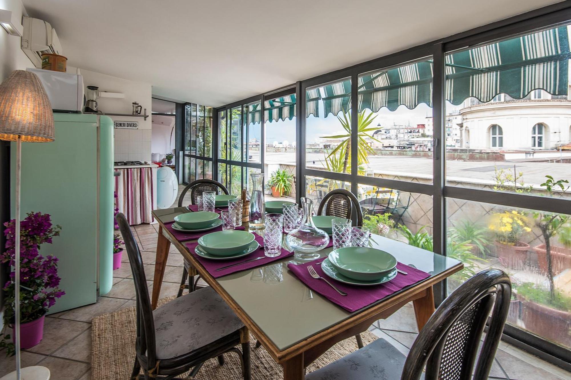 Appartement Historical With Panoramic Terrace Napels